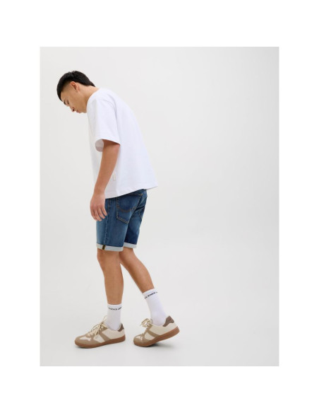 Jack&jones kótkie spodenki jjirick jjicon i.k. shorts ge 132 sn 12269605 blue denim
