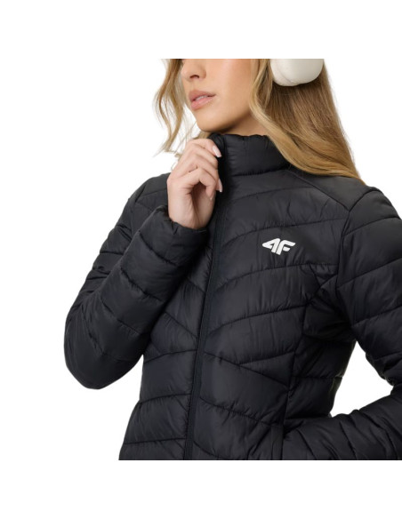 Kurtka damska 4f f0855 głęboka czerń 4fwss26tdjaf0855 20s