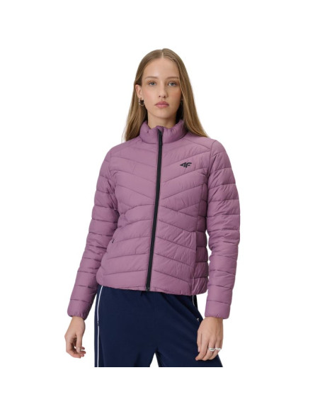 Kurtka damska 4f f0855 fioletowa 4fwss26tdjaf0855 51s