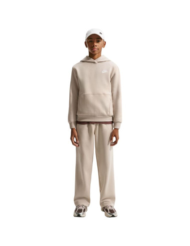 Bluza dla dzieci nike sportswear club fleece beżowa fd3000 236