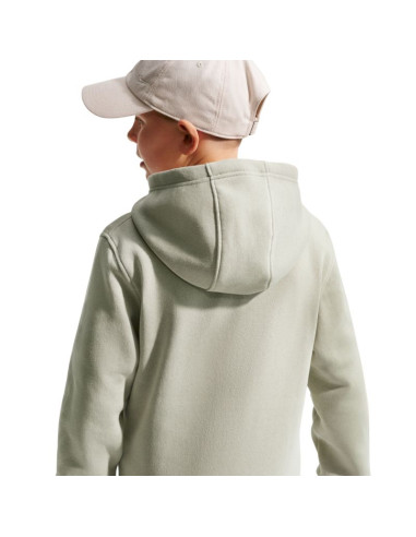 Bluza dla dzieci nike sportswear club fleece jasnozielona fd3000 304