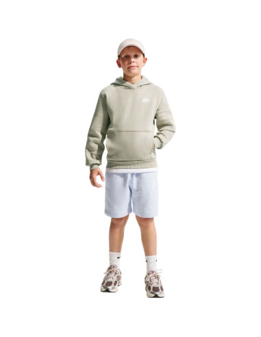 Bluza dla dzieci nike sportswear club fleece jasnozielona fd3000 304