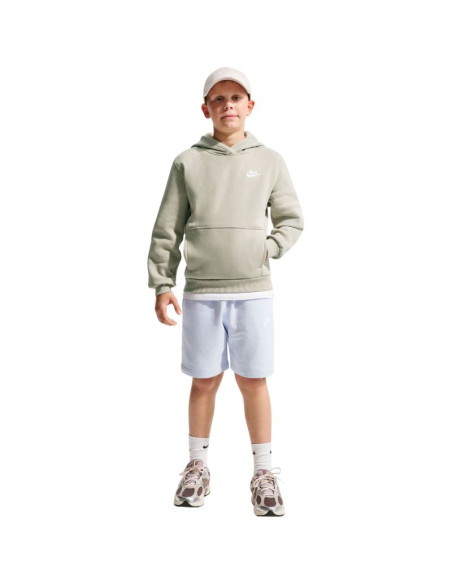 Bluza dla dzieci nike sportswear club fleece jasnozielona fd3000 304