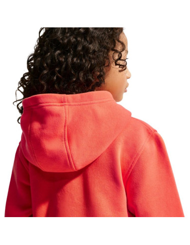 Bluza dla dzieci nike sportswear club fleece pomarańczowa fd3000 842