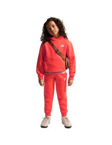 Bluza dla dzieci nike sportswear club fleece pomarańczowa fd3000 842