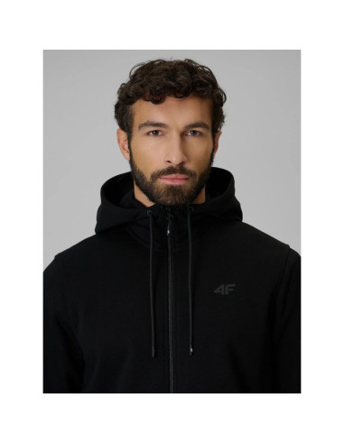 Bluza dresowa regular z kapturem męska  4f 4frmm00tswsm3058-20s