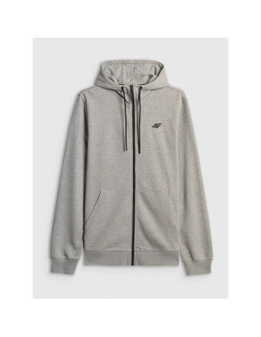 Bluza dresowa regular z kapturem męska 4f 4frmm00tswsm3058-27m