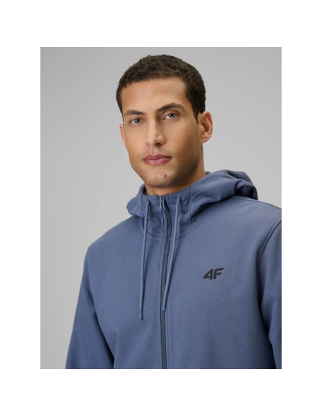 Bluza rozpinana z kaputem męska 4f 4frss26tswsm3106-30s