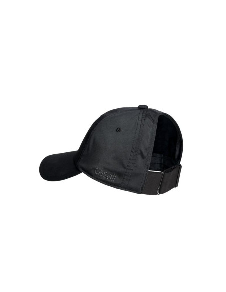 Czapka z daszkiem casall performance high ponytail cap kolor czarny