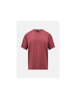 Koszulka męska peak performance m repel t-shirt kolor czerwony