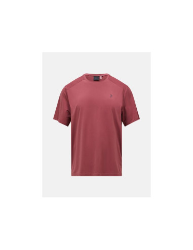Koszulka męska peak performance m repel t-shirt kolor czerwony