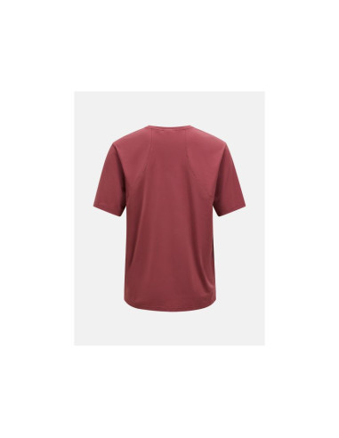 Koszulka męska peak performance m repel t-shirt kolor czerwony