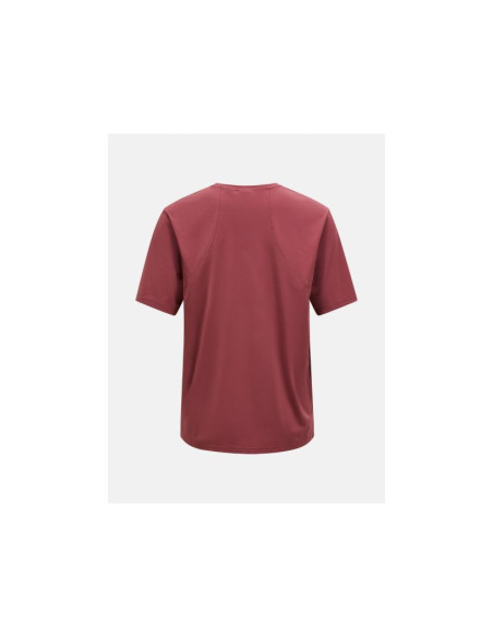Koszulka męska peak performance m repel t-shirt kolor czerwony