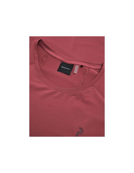 Koszulka męska peak performance m repel t-shirt kolor czerwony
