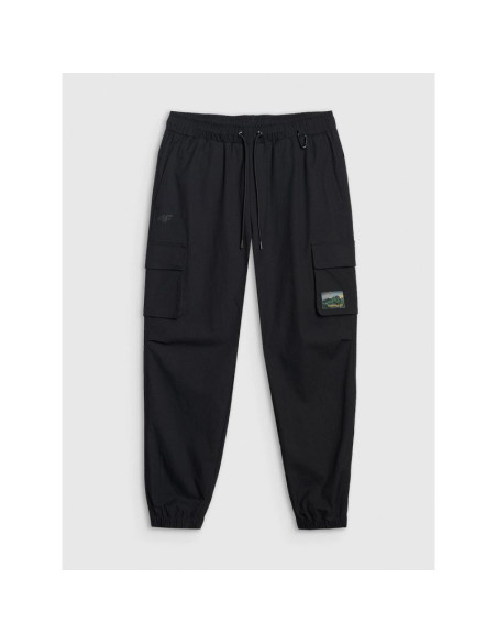 Spodnie casual cargo męskie 4f 4fraw25ttrom1690-20s
