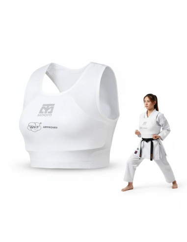 Elastyczny top ochronny dla kobiet karate wkf | mooto