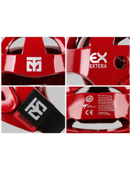 Kask ochronny extera 2 world taekwondo (wt) | mooto