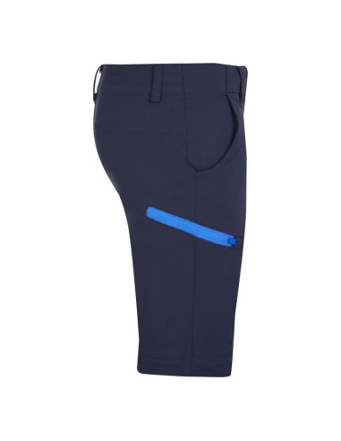 Spodnie zapinane na zamek dziecięce dla chłopca/dziewczynki trollkids kids kjerag zip-off pants navy/medium blue (177-117)