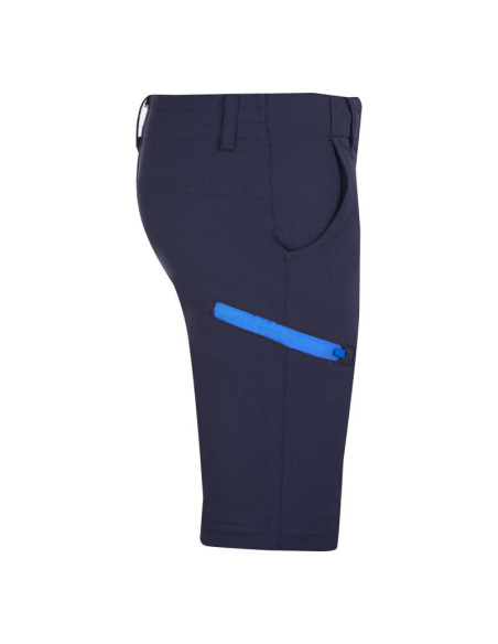 Spodnie zapinane na zamek dziecięce dla chłopca/dziewczynki trollkids kids kjerag zip-off pants navy/medium blue (177-117)