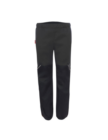 Wodoodporne spodnie dziecięce dla chłopca/dziewczynki trollkids kids lofoten rain pants black (374-600)