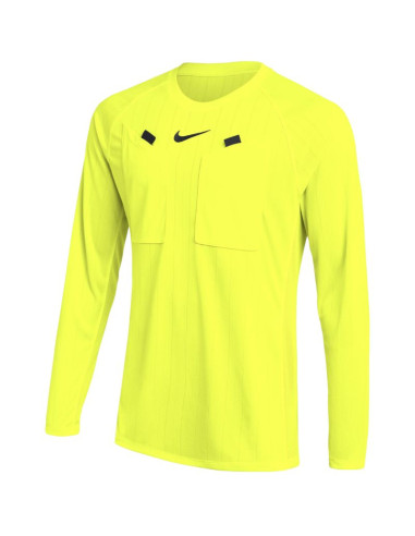 Koszulka męska nike dri-fit referee iii longsleeve żółta hv8326 702