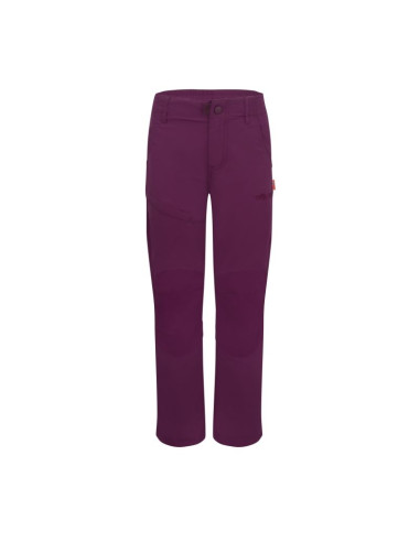 Spodnie trekkingowe dziecięce dla chłopca/dziewczynki trollkids kids hammerfest pants pro slim fit mulberry (857-224)