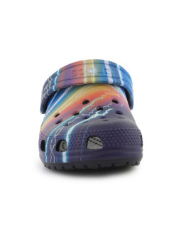 Crocs classic meta scape clog t deep navy/multi 208456-4lf 2