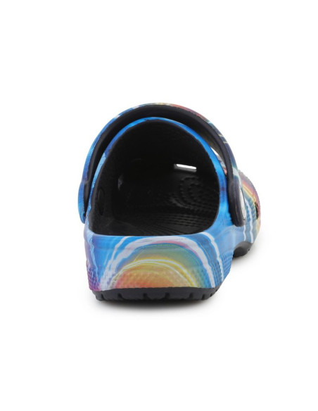 Crocs classic meta scape clog t deep navy/multi 208456-4lf