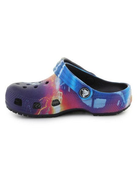 Crocs classic meta scape clog t deep navy/multi 208456-4lf