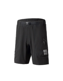Szorty rockbros yddk015 z paskiem rozmiar s - czarne