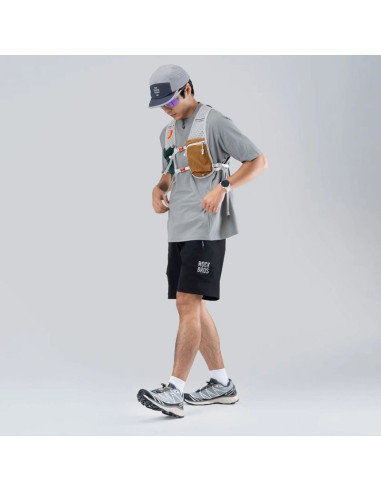 Szorty rockbros yddk015 z paskiem rozmiar xxxl - czarne