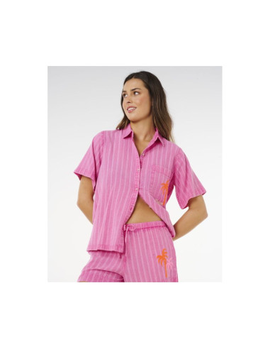 Szorty damskie rip curl hotel malibu embroid short różowe