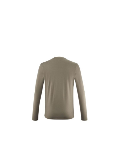 Koszulka millet m chamonix tri ts ls brązowa