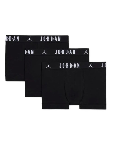 Bokserki męskie air jordan flight cotton 3-pack trunk - jm0693-023