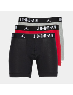 Bokserki męskie air jordan flight cotton core 3-pack boxer brief - jm0622-h24