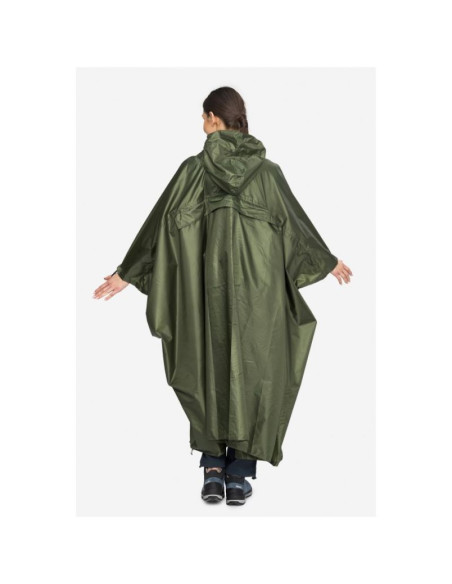 Poncho przeciwdeszczowe viking vesper backpack, zielone