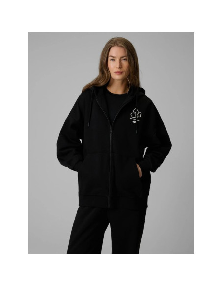 Bluza dresowa loose z kapturem damska 4f 4frss26tswsf2838-20s