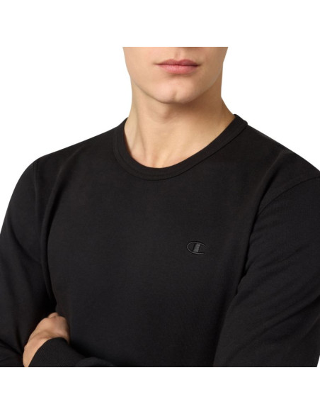 Bluza męska champion crewneck sweatshirt czarna 220785 kk001