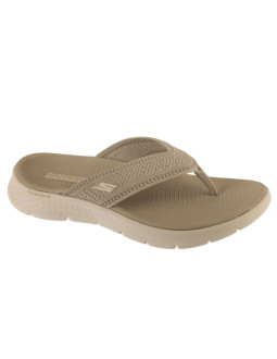 Skechers go walk flex sandal - holly 141459-tpe beżowe 36