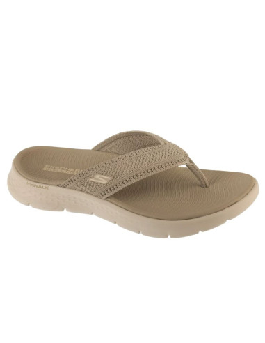 Skechers go walk flex sandal - holly 141459-tpe beżowe 36