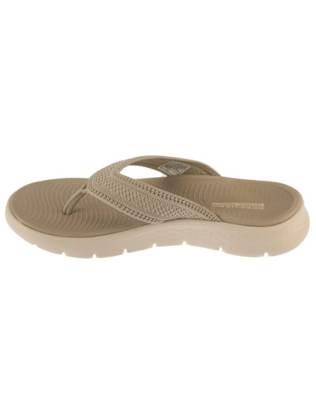 Skechers go walk flex sandal - holly 141459-tpe beżowe 36