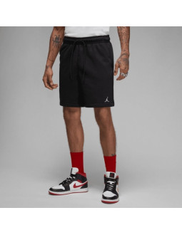 Męskie spodenki koszykarskie air jordan essentials fleece shorts black - fj7782-010
