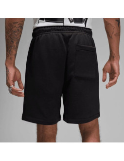 Męskie spodenki koszykarskie air jordan essentials fleece shorts black - fj7782-010 2
