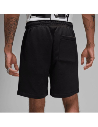 Męskie spodenki koszykarskie air jordan essentials fleece shorts black - fj7782-010