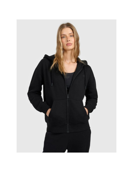 Bluza dresowa rozpinana z kapturem damska 4f 4frmm00tswsf2772-20s