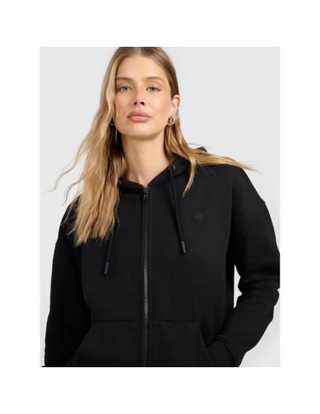 Bluza dresowa rozpinana z kapturem damska 4f 4frmm00tswsf2772-20s