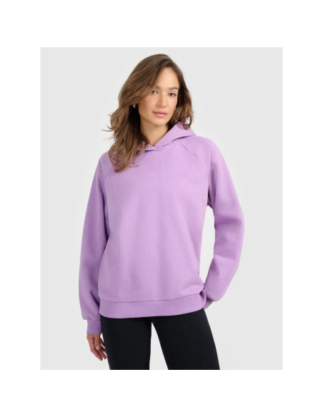 Bluza dresowa nierozpinana z kapturem damska 4f 4fraw25tswsf2775-52s