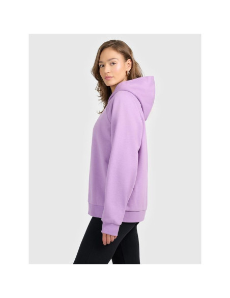 Bluza dresowa nierozpinana z kapturem damska 4f 4fraw25tswsf2775-52s