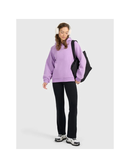 Bluza dresowa nierozpinana z kapturem damska 4f 4fraw25tswsf2775-52s