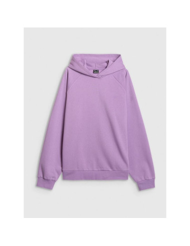 Bluza dresowa nierozpinana z kapturem damska 4f 4fraw25tswsf2775-52s